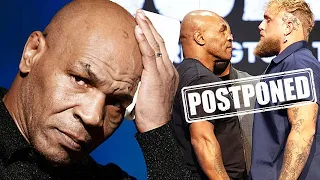 Mike Tyson FIRST WORDS on Jake Paul FIGHT POSTPONEMENT: "Jake, you will still be KNOCKED OUT"