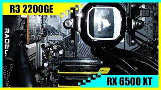 Ryzen 3 2200GE + RX 6500 XT Gaming PC in 2022 | Tested in 7 Games