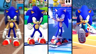 Evolution of Sonic in Mario & Sonic Series (2007-2022)