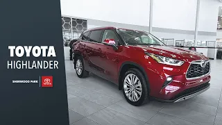 2024 Toyota Highlander Platinum Tour