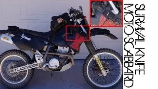 o#o Adventure Motorcycle Scabbard / Survival Knife Mod