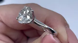 Rop quality duamond solitair of 5,50 carat woth GIA Certificate E-VVS1