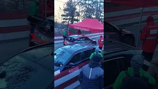 WRC PURE SOUND Montecarlo launch control SS Puget-Theniers 🔥🔥 #rallye #wrc #montecarlo