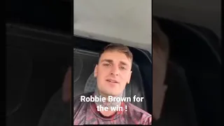 Robbie Brown calling out Dirty Dickie 🤣