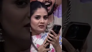 manaas and srija engagement #srimukhi in the show funny🤣