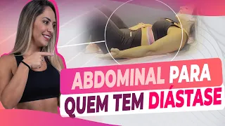 Exercícios para diminuir a DIÁSTASE ABDOMINAL | Abdominal para quem tem diástase