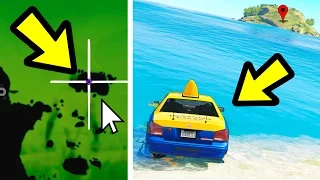 WHAT HAPPENS IF YOU SEND A TAXI TO AN ISLAND? (GTA 5)