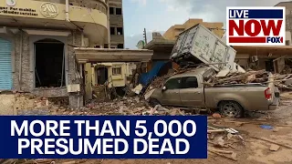 Libya flooding: 5,000+ presumed dead, 10,000 more missing | LiveNOW from FOX