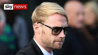 Ronan Keating pays tribute at Stephen Gately's funeral