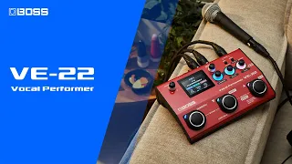 BOSS VE-22 Vocal Performer | Empower Your Vocals