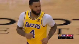 DJ AUGUSTIN MAKES IT RAIN FROM DOWNTOWN I 16 PTS I LAKERS  VS ROCKETS