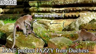 Deep s-h-ocking heart! Baby JAZZY fast run to hug mom JANE help save her from naughty Duchess