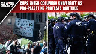 Columbia University | Cops Enter Columbia University As Pro-Palestine Protesters Refuse To Leave