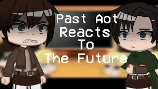 Past Aot Reacts To The Future || Gacha Club || Aot || Flashing Lights!