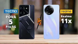 Tecno Pova 5 Pro 5G vs Realme 11x 5G