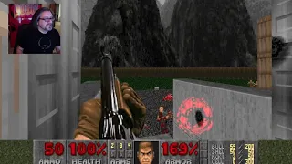 JOHN ROMERO plays E1M8b Tech Gone Bad