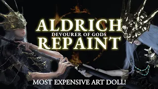 MY MOST EXPENSIVE CUSTOM ART DOLL - Aldrich - Devourer of Gods Dark Souls Halloween Special