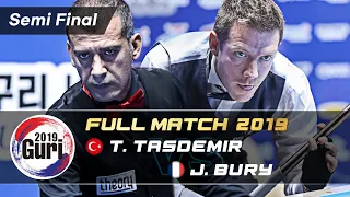 Semi Final - Tayfun TASDEMIR vs Jeremy BURY (Guri World Cup 3-Cushion 2019)