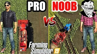 Farming Simulator 19 | PRO vs NOOB : Sugarbeet Harvesting