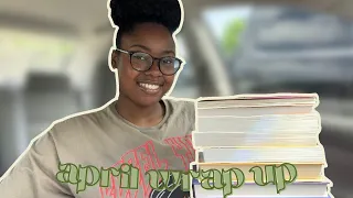 april wrap up + may tbr 📚📖 i read 19 books 🥴