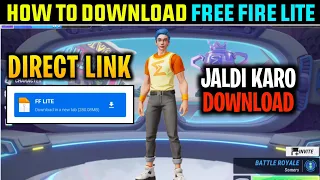 How To Download Free Fire Lite | Free Fire Lite Kaise Download Kare | Free Fire Lite Download Link |