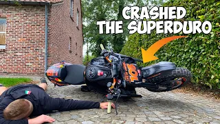 Crashed My KTM 1290 Superduke R : Damage Review