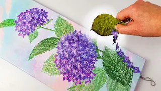 Now THIS is Next Level Pouring... Hydrangeas! Easy Acrylic Skins | AB Creative Tutorial