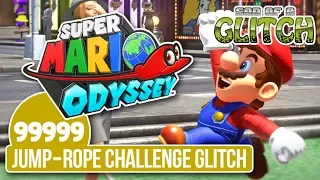 Super Mario Odyssey - Reach 99,999 Jump-Rope Challenge Glitch - Son of a Glitch Bonus Episode