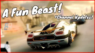 A Fun Beast! | Asphalt 9 6* Golden Koenigsegg Agera RS Multiplayer +Channel Updates!