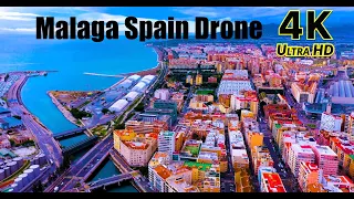 Malaga Spain in 4K UHD