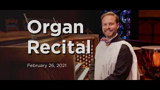 Westminster Presents • Garrett F. Martin, Organ