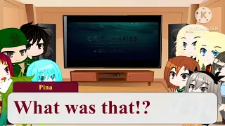 Girls und Panzer and GATE react to The Meg | Gacha Club Reaction Season 2 Part 19 ( 3/3 )