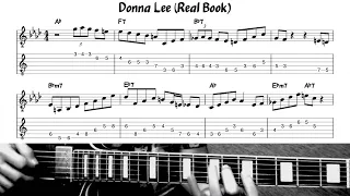 Donna Lee(Head Transcription TAB)