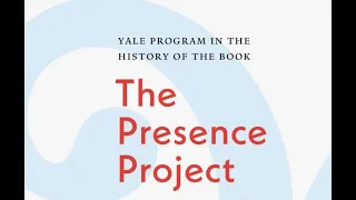 Tia Blassingame & Jesse Meyer: Yale Book History Presence Project, April 7, 2021