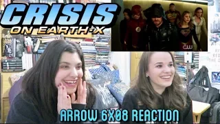 ARROW 6X08 "CRISIS ON EARTH X PART 2" REACTION (PART 1)