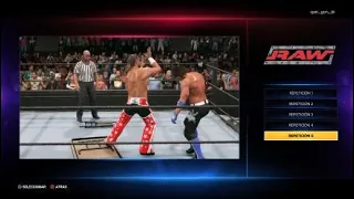 WWE RAW TRIPLE TREAT SHAWN MICHAELS VS AJ STYLES VS SETH ´´ FREAKIN´´ ROLLIN EXTREME RULES LENDARIO