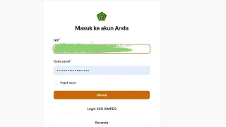 Update Profil SIAP.KEMENAG.GO.ID untuk sertifikat elektronik PPPK