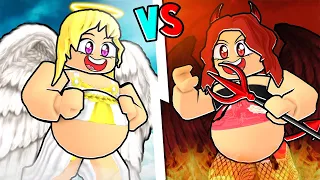 😇 BUENA EMBARAZADA VS MALA EMBARAZADA 😈  // Roblox