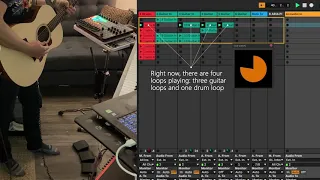 How to: Guitar Loop Pedal Songwriting Session using Ableton Live