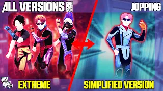 COMPARING JOPPING | JUST DANCE COMPARISON [ALL VERSIONS]