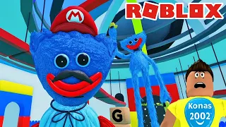 ROBLOX MARIO HUGGY WUGGY BUILDS POPPY PLAYTIME  FACTORY TYCOON ! || Roblox Gameplay || Konas2002