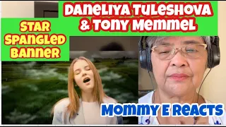 Daneliya Tuleshova & Tony Memmel - The Star Spangled Banner | Mommy E Reacts