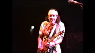 Santana April 25, 1992: The Ahoy, Rotterdam, Netherlands