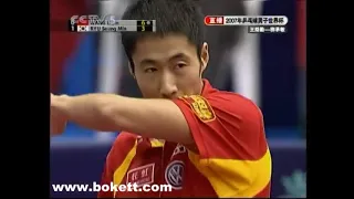 2007 World Cup: 柳承敏 (Ryu Seung Min) VS 王勵勤 (WANG Liqin)