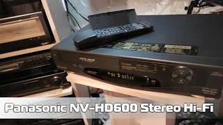 Panasonic NV-HD600 Stereo Hi-Fi - обзор и запись звука!