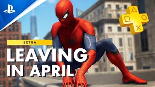 Leaving PS Plus Extra In April 2023