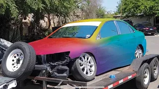 Mugen Acura TSX gets new paint job!!