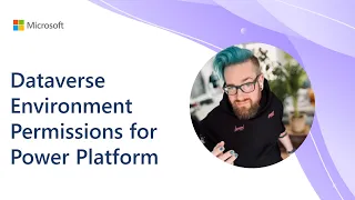 Dataverse Environment Permissions for Power Platform