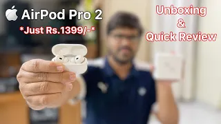 AirPods Pro 2 Clone For Rs.1,399 | Quick Review #Shorts