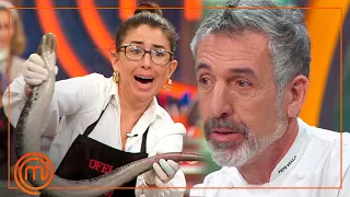 ¡Así se limpia una lamprea! Pepe Solla enseña a los aspirantes cómo hacerlo | MasterChef 9